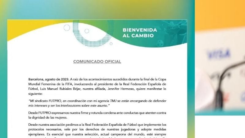 Renuncia de Rubiales tras el escándalo del beso
