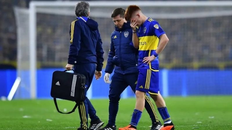 Barco se desgarró, pero en Boca lo esperarán