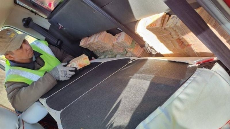 Quiso sobornar a Gendarmes para no ser controlado: trasladaba más de $23.000.000