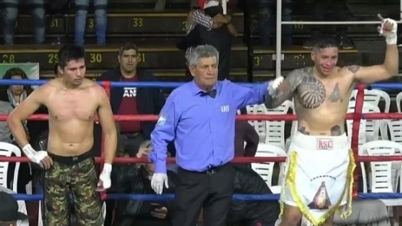 “El Tigre” Nieva con triunfo unánime en el “Poli” Capital