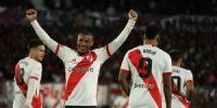 DE LA CRUZ hizo un golazo, para poner en ventaja a River, tras empezar perdiendo.