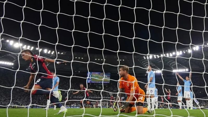 Retegui marcó su primer gol en la Serie A