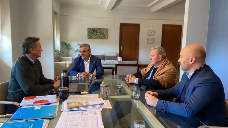 Jalil y Katopodis dialogaron sobre obras de infraestructura