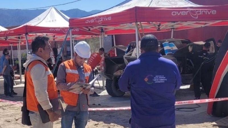 La Secretaria de Medio Ambiente fiscaliza el “Desafío Ruta 40”