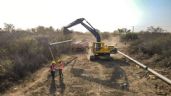 Jalil recorrió el avance de obra del  Gasoducto Lavalle-Catamarca