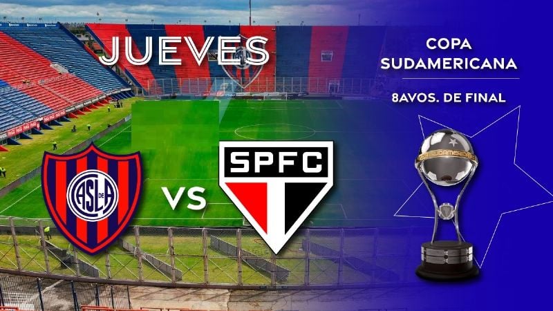 San Lorenzo recibe a Sao Paulo, por la Sudamericana