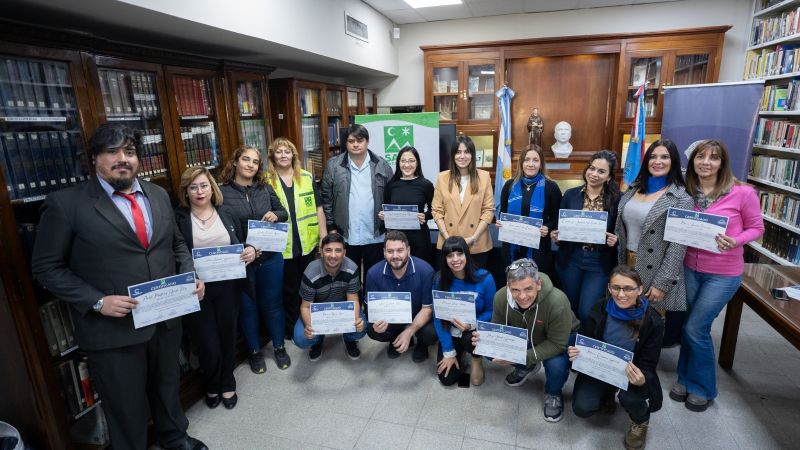 Se entregaron certificados por formación en atención de emergencias médicas