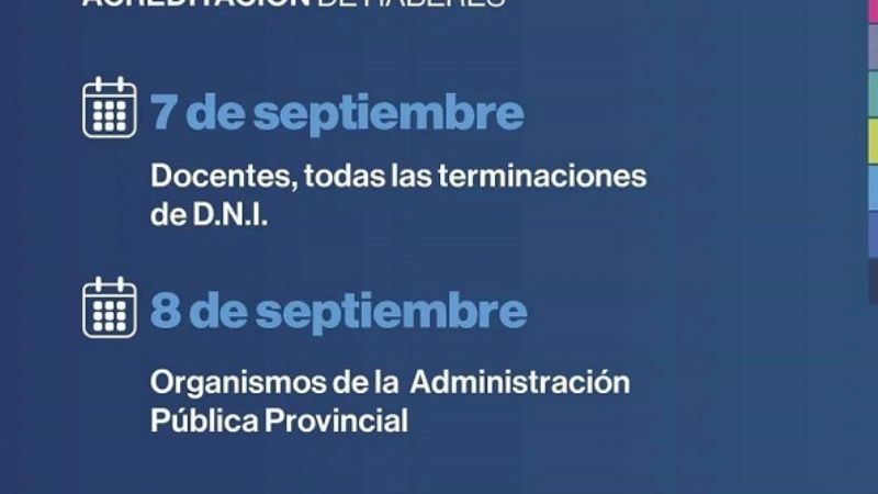 Ya está la fecha de pago para la Administración Pública