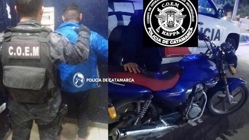 En persecución detienen a un hombre por violencia de género