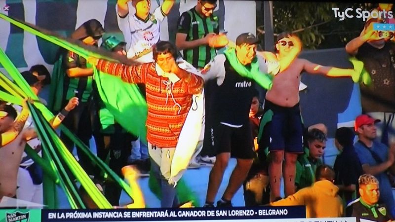 Batacazo histórico de San Martín de San Juan