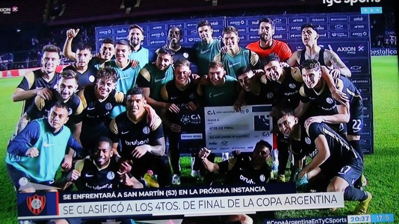 San Lorenzo eliminó a Belgrano de la Copa Argentina