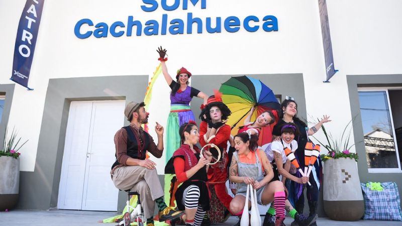 Gran Inauguración del SUM Cachalahueca, otra obra del Presupuesto Participativo