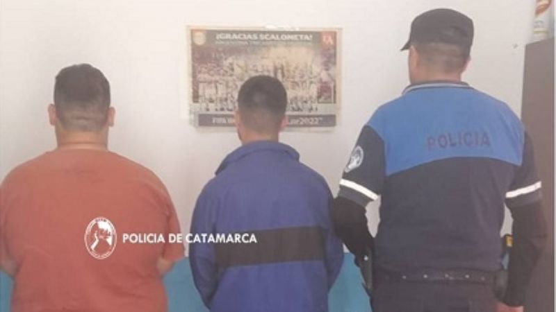 Llevaban en el baul del auto un animal faenado