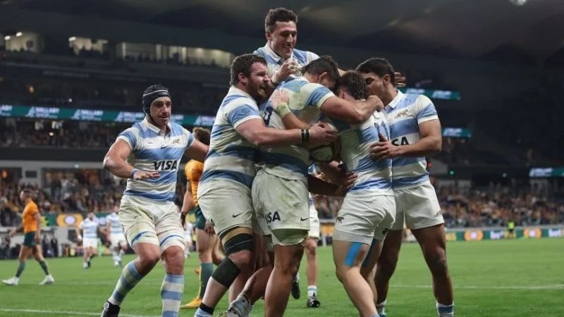 Los Pumas vs. Sudáfrica, en un test match premundialista