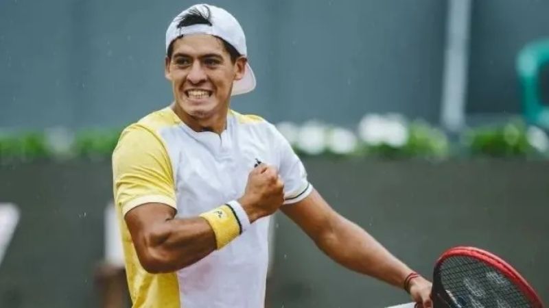 Báez por la final del tenis, en Austria, en la agenda deportiva