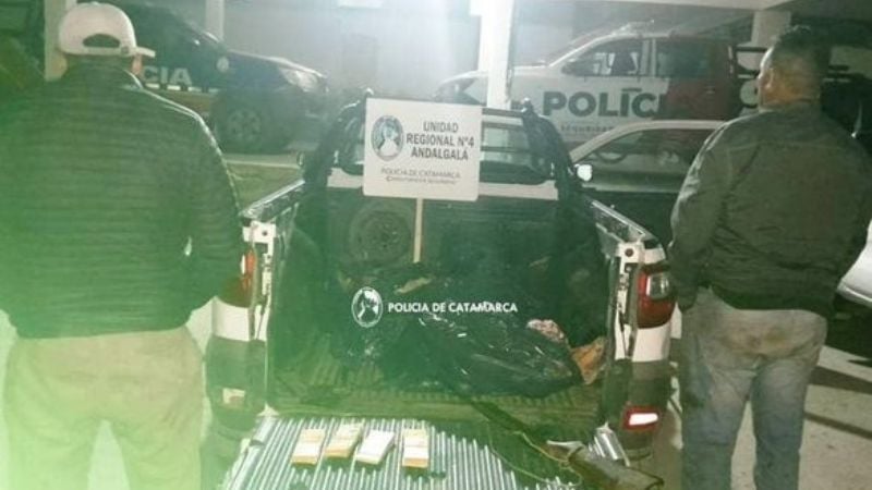 Faenaban animales y quedaron detenidos