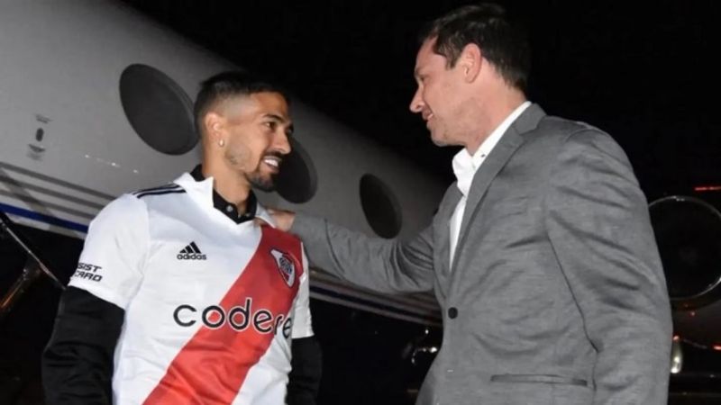 Lanzini volvió para su segunda etapa en River