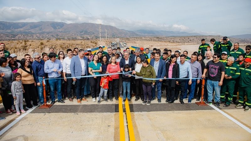 Ruta 1: se inauguró el puente sobre Río El Campo