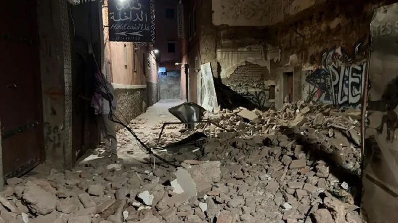 Más de 800 muertos por un terremoto en Marruecos