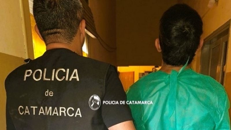 Robó plafones en un sanatorio y terminó en la comisaría