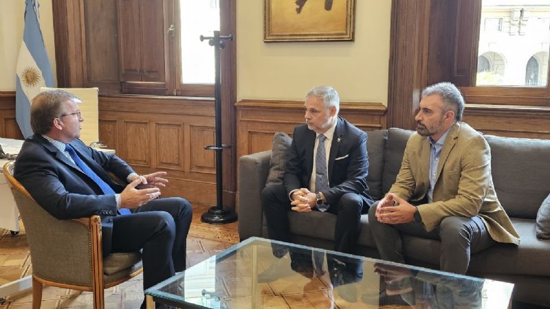 CAME se reunió con Eduardo Serenellini en Casa Rosada