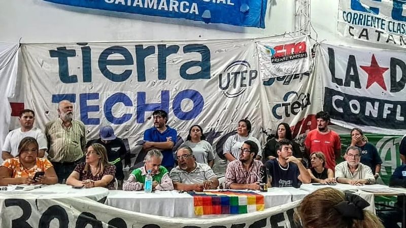 Imponente Plenario de la Multisectorial en defensa de los trabajadores