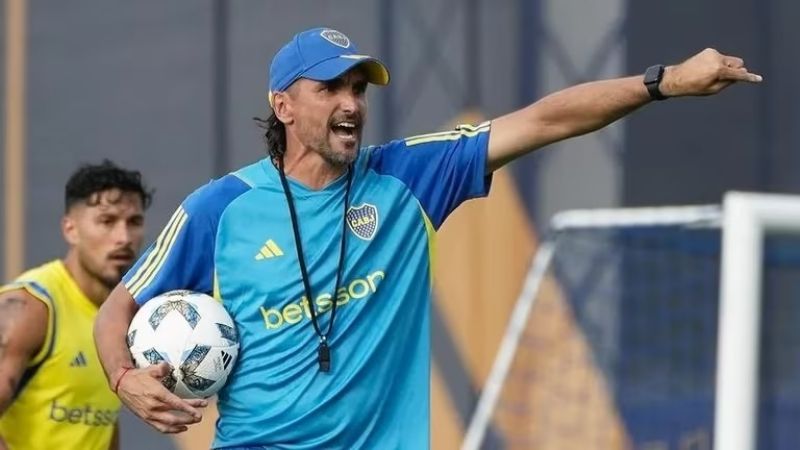 Primer examen para Diego Martínez en Boca