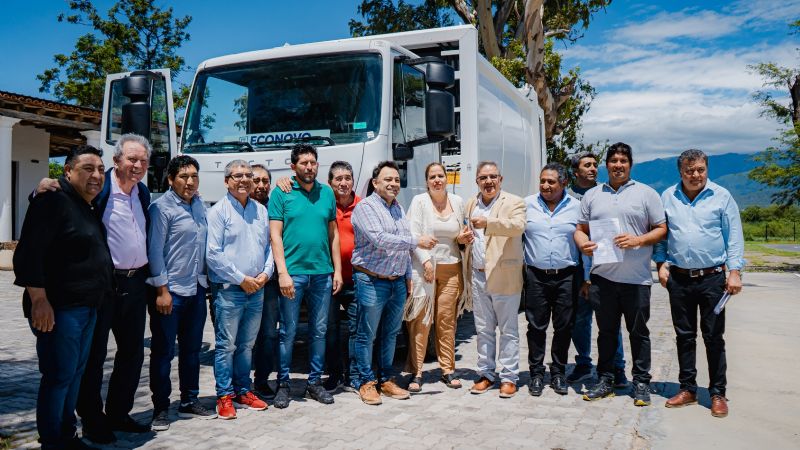 Nuevo camión recolector de residuos para Belén