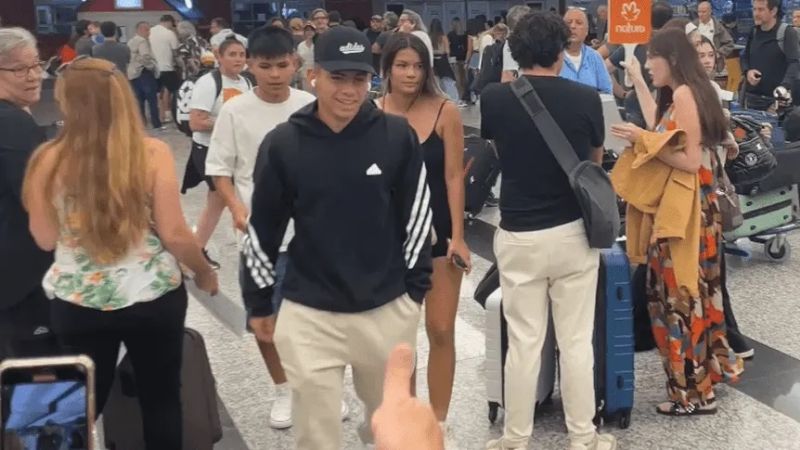 “El Diablito” Echeverri se sumó a la Sub 23