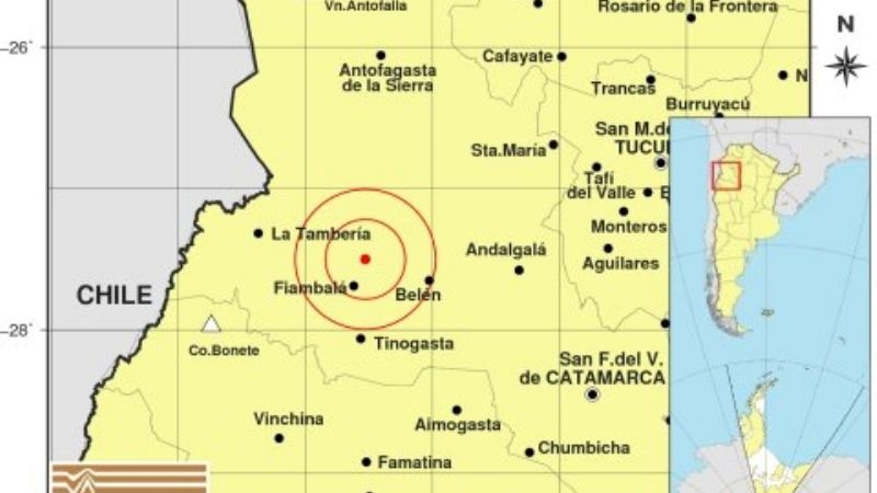 Sismo en el Oeste