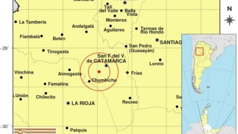 Martes con 3 sismos en la provincia