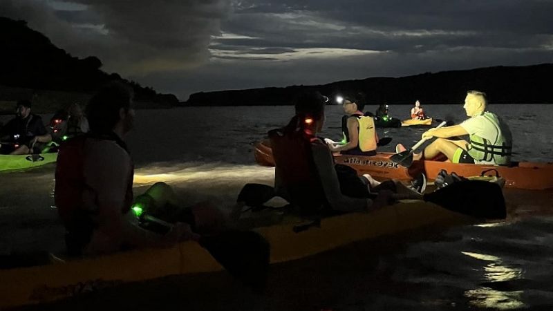 Se viene la travesía de Kayak en luna llena en El Jumeal