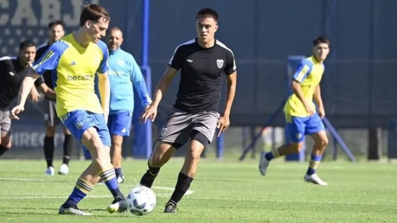 Boca ganó amistosos con Estudiantes de Caseros