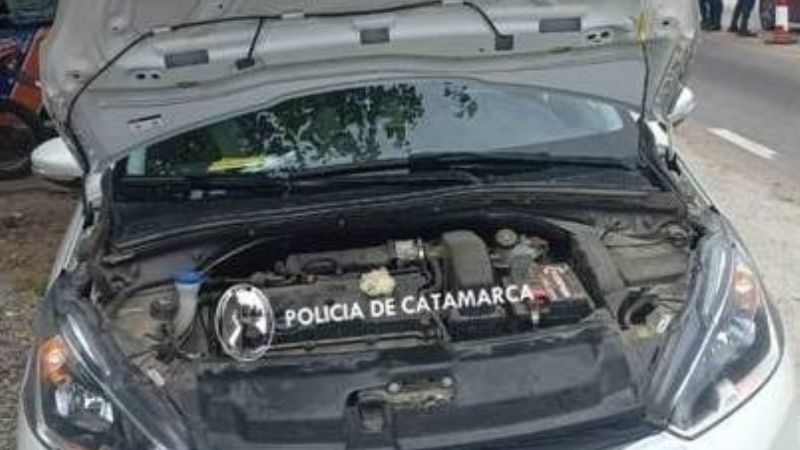 Un auto mellizo fue incautado en Capayán