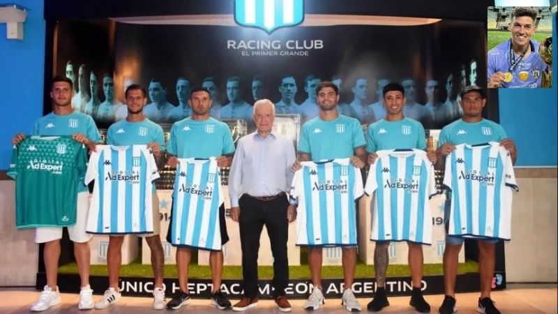 Racing sumó a García Basso y es el que más se reforzó