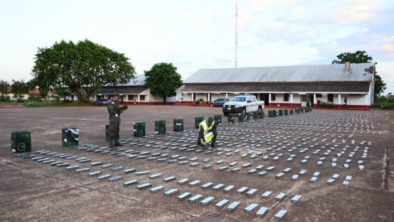 Gendarmería decomisó 34500 paquetes de cigarrillos de contrabando