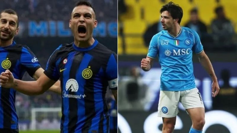 Inter y Nápoli por la Supercopa de Italia
