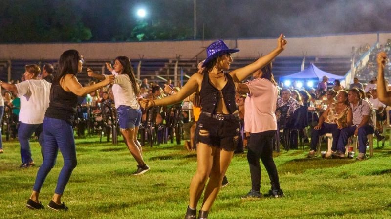 Exitosa noche festivalera en la Liga Chacarera de Fútbol