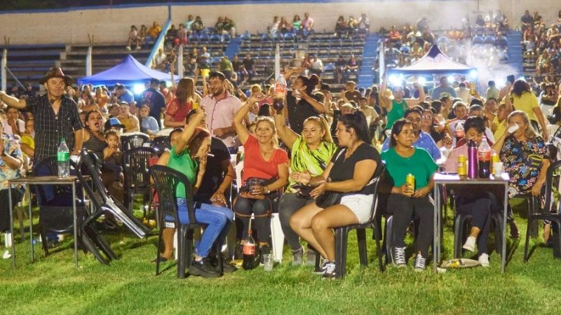 Exitosa noche festivalera en la Liga Chacarera de Fútbol