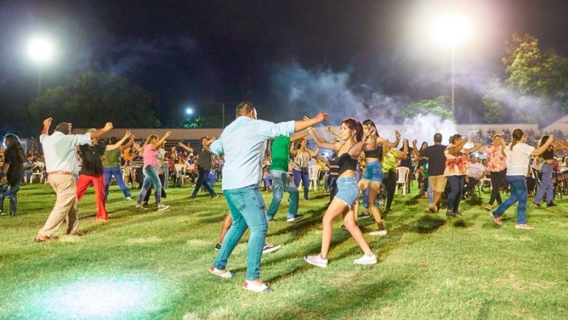 Exitosa noche festivalera en la Liga Chacarera de Fútbol