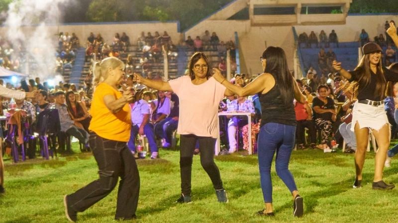 Exitosa noche festivalera en la Liga Chacarera de Fútbol