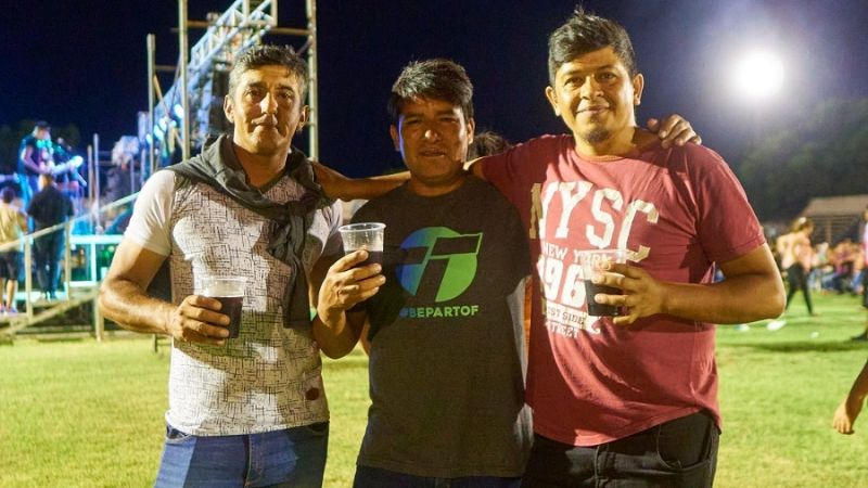 Exitosa noche festivalera en la Liga Chacarera de Fútbol