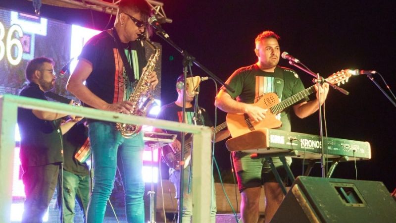 Exitosa noche festivalera en la Liga Chacarera de Fútbol