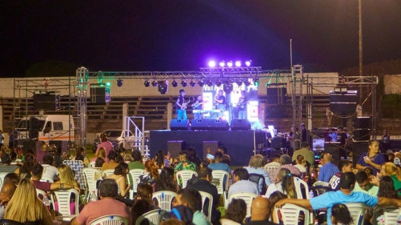 Exitosa noche festivalera en la Liga Chacarera de Fútbol