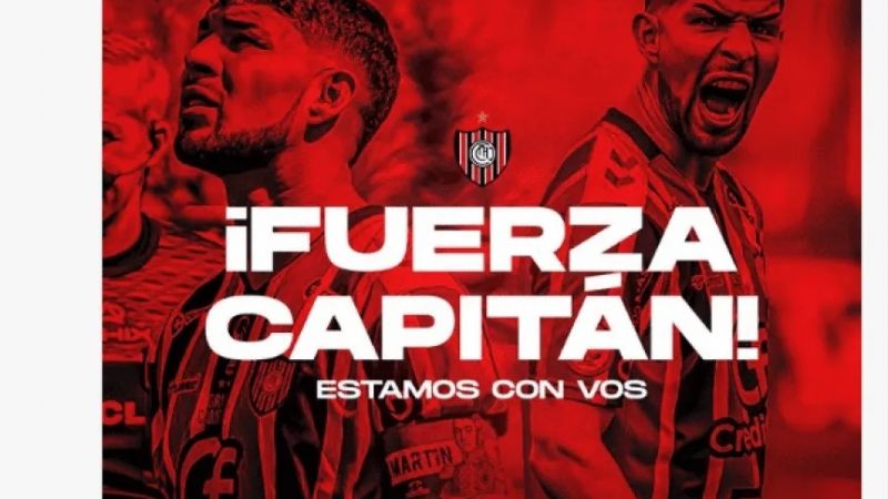 El capitán de Chacarita en estado grave, por un accidente