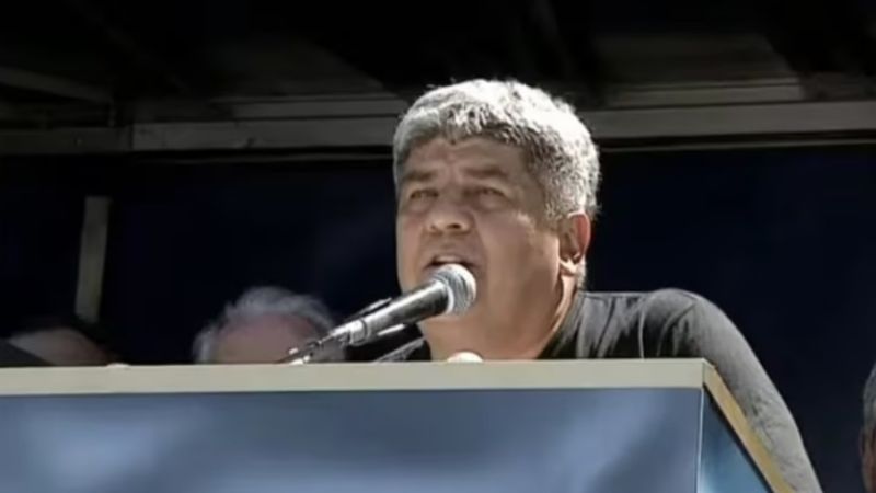 Pablo Moyano: “Si lleva estas medidas de ajuste, lo van a tirar al Riachuelo”