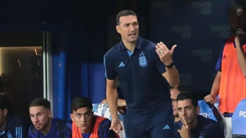 Scaloni confirmó que seguirá como entrenador de la selección argentina