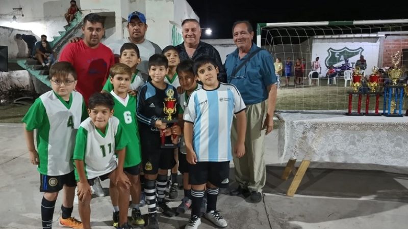 La Tercena coronó a los campeones del Baby Fútbol