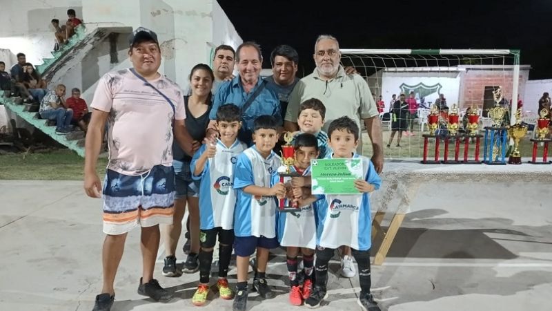 La Tercena coronó a los campeones del Baby Fútbol