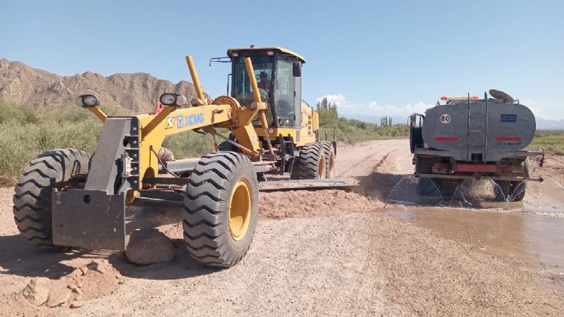 Vialidad Nacional trabaja en la ruta nacional 60
